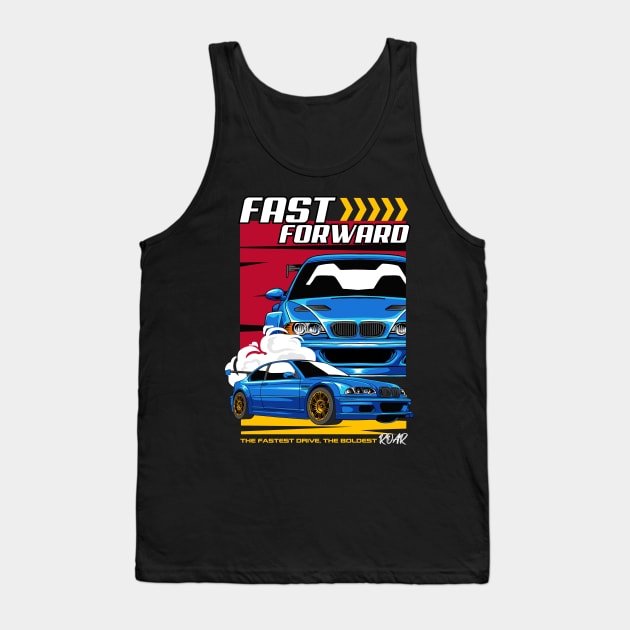 GTR E46 Fast Forward Tank Top by Harrisaputra